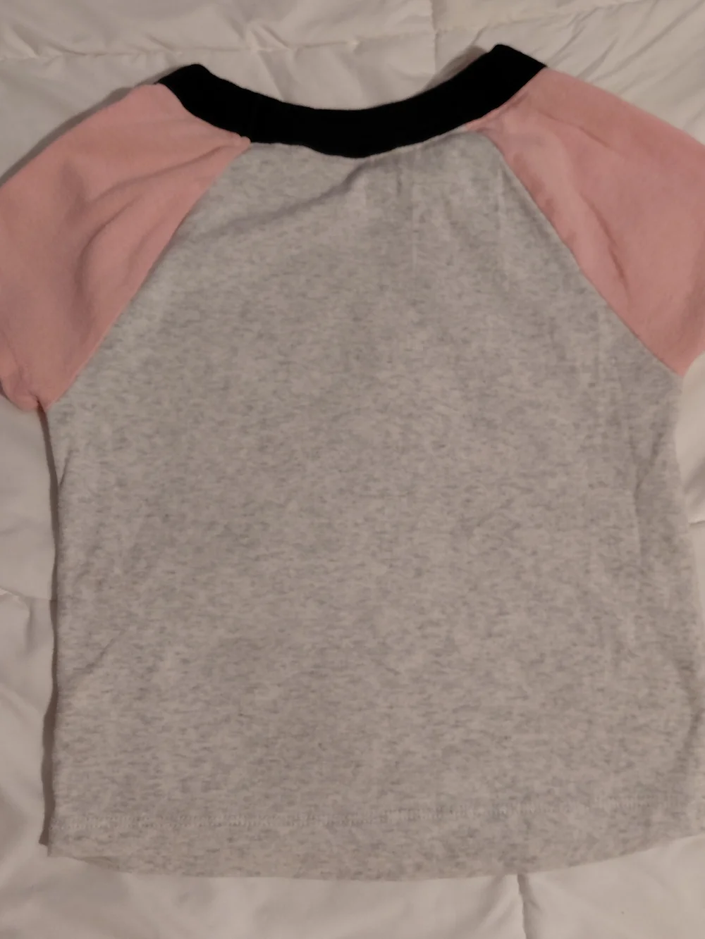 Justice Kids Pink & White Bazooka Graphic Tee